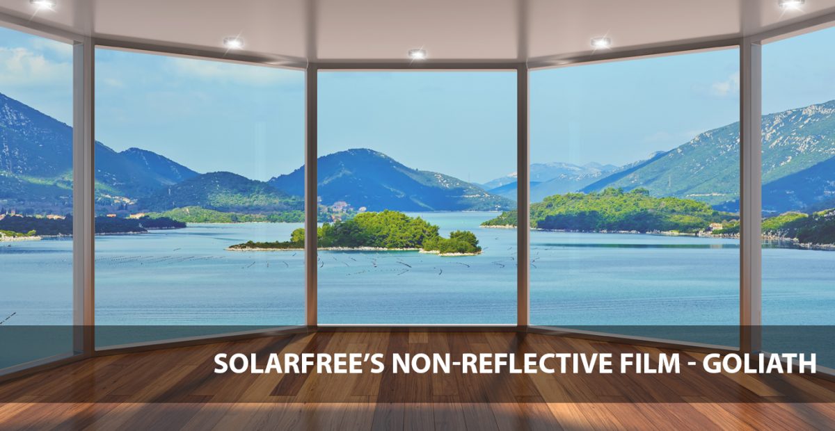 NONREFLECTIVE SOLARFREE WINDOW FILM