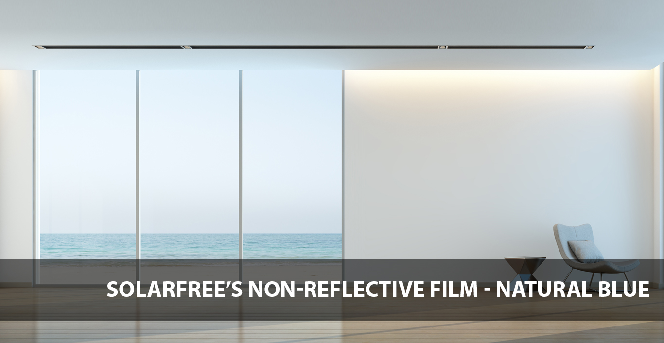 NONREFLECTIVE SOLARFREE WINDOW FILM